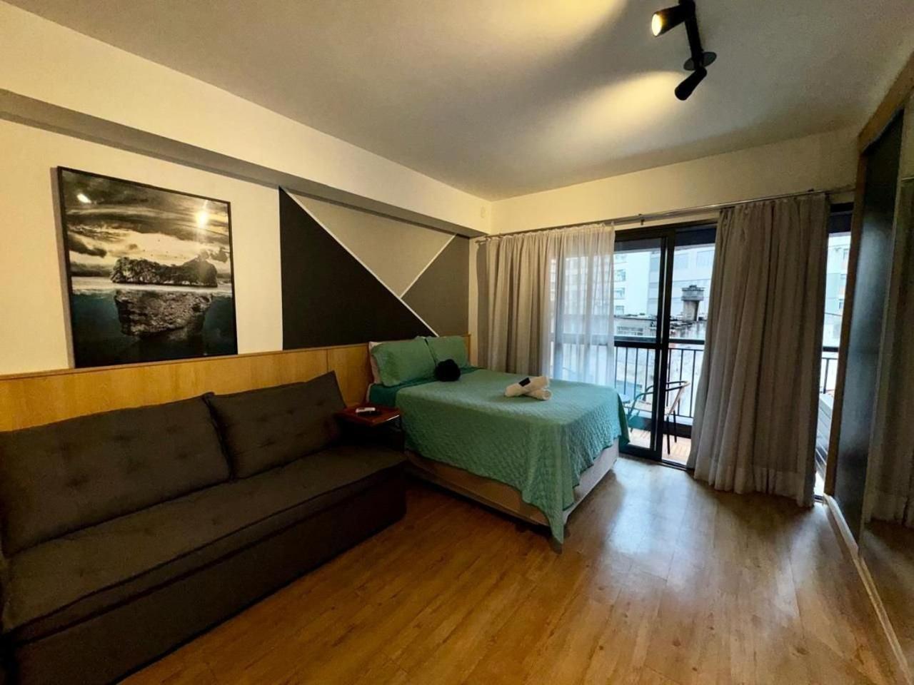 公寓 Ii Setin Downtown Bela Vista - C/piscina 圣保罗
